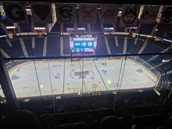 PeoplesBank Arena, section: 408, row: B, seat: 4