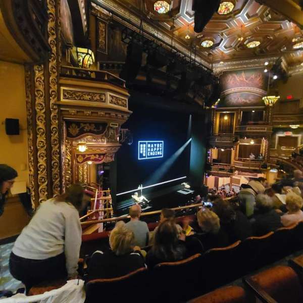 Belasco Theatre, section: Mezzanine L, row: D, seat: 25