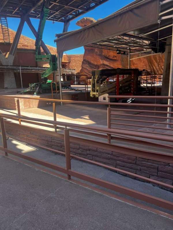 Red Rocks Amphitheatre, section: ADA, row: 1, seat: 3