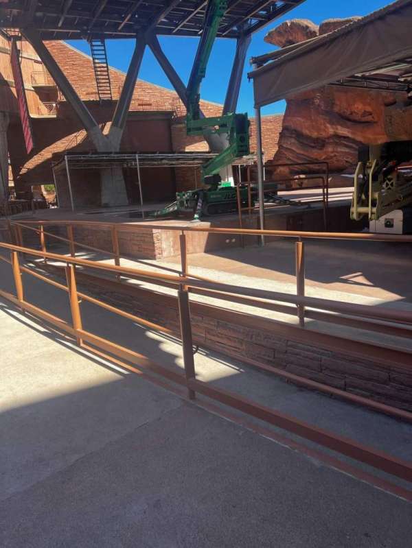 Red Rocks Amphitheatre, section: ADA, row: 1, seat: 5