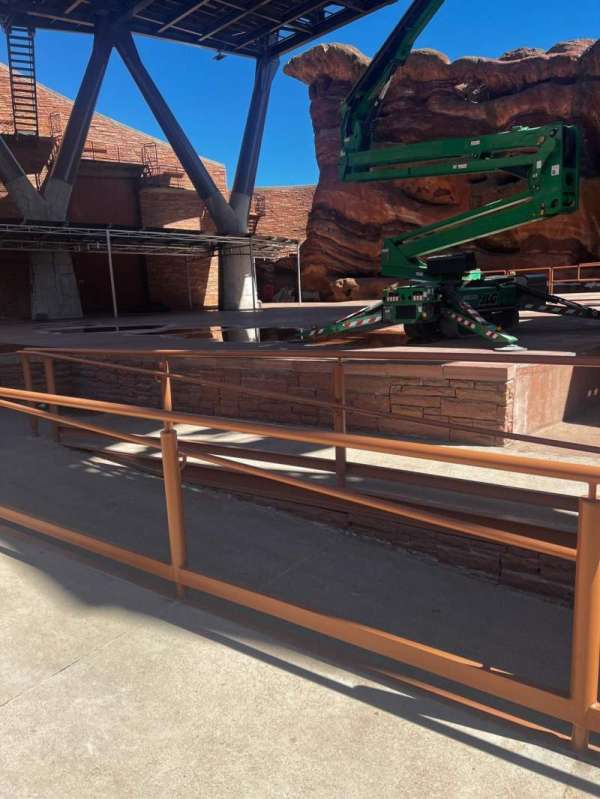 Red Rocks Amphitheatre, section: ADA, row: 1, seat: 14