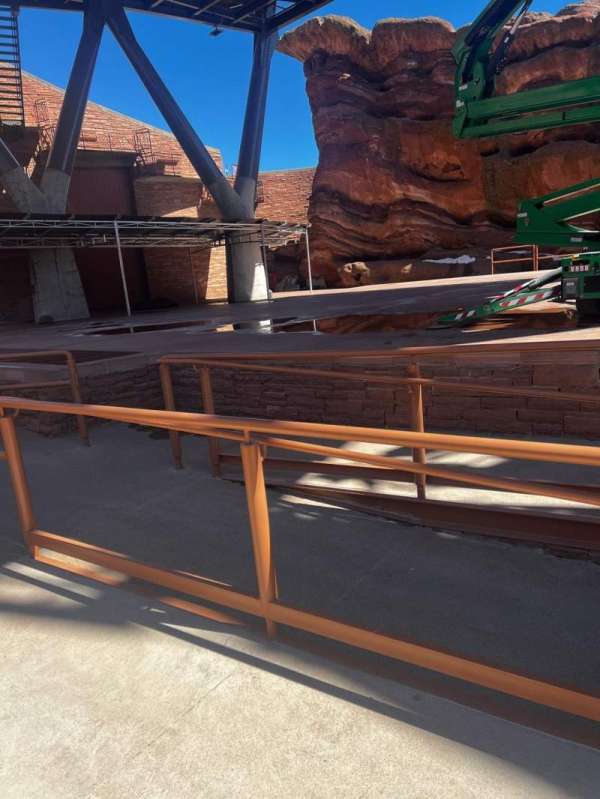 Red Rocks Amphitheatre, section: ADA, row: 1, seat: 18