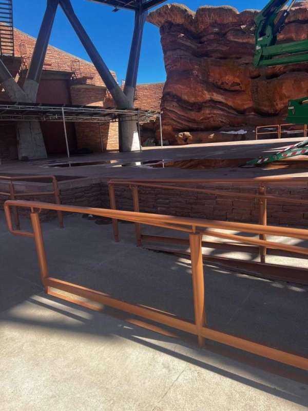 Red Rocks Amphitheatre, section: ADA, row: 1, seat: 19