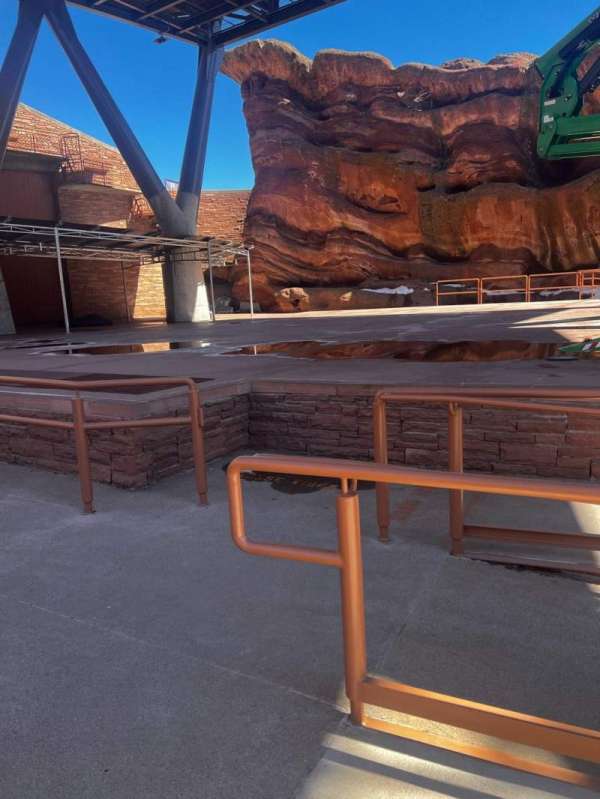 Red Rocks Amphitheatre, section: ADA, row: 1, seat: 22