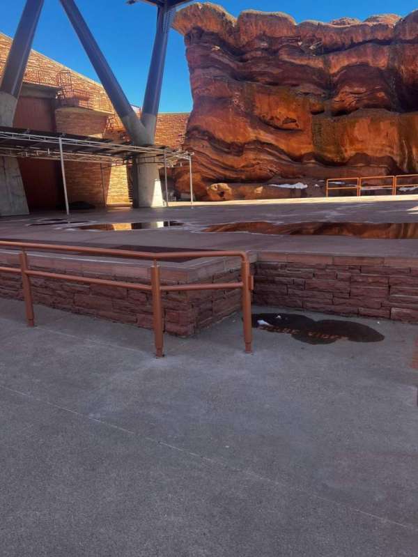 Red Rocks Amphitheatre, section: ADA, row: 1, seat: 24