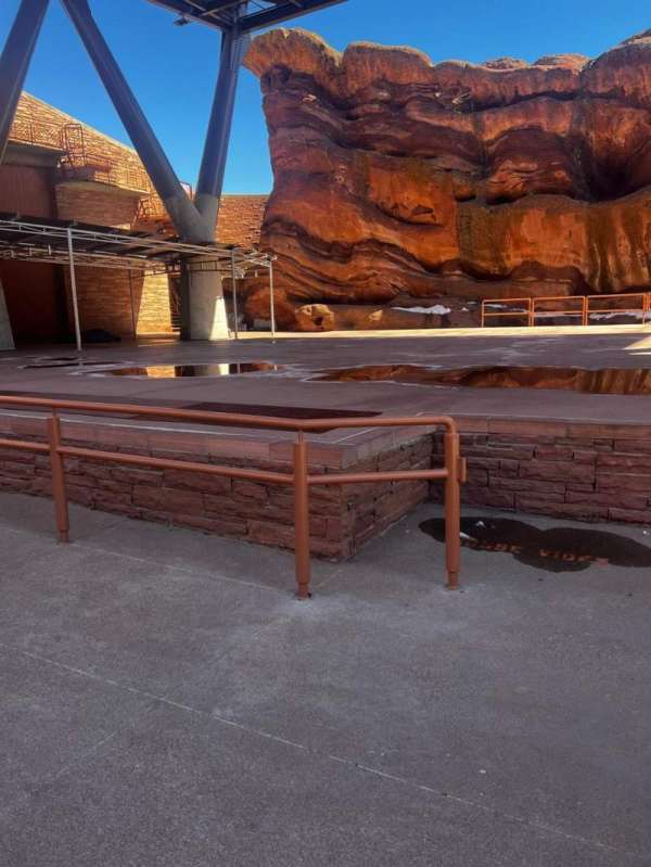 Red Rocks Amphitheatre, section: ADA, row: 1, seat: 25