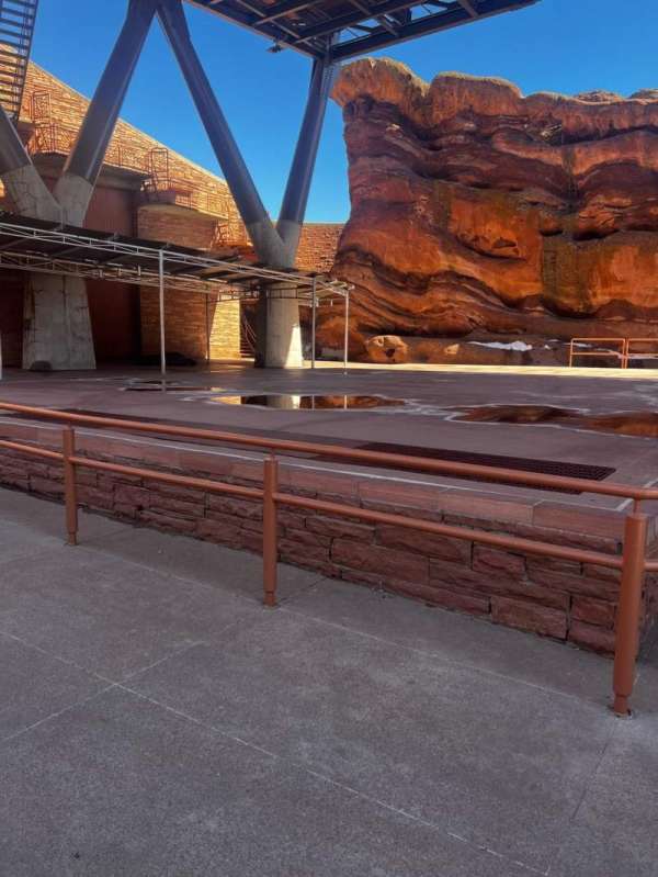 Red Rocks Amphitheatre, section: ADA, row: 1, seat: 26