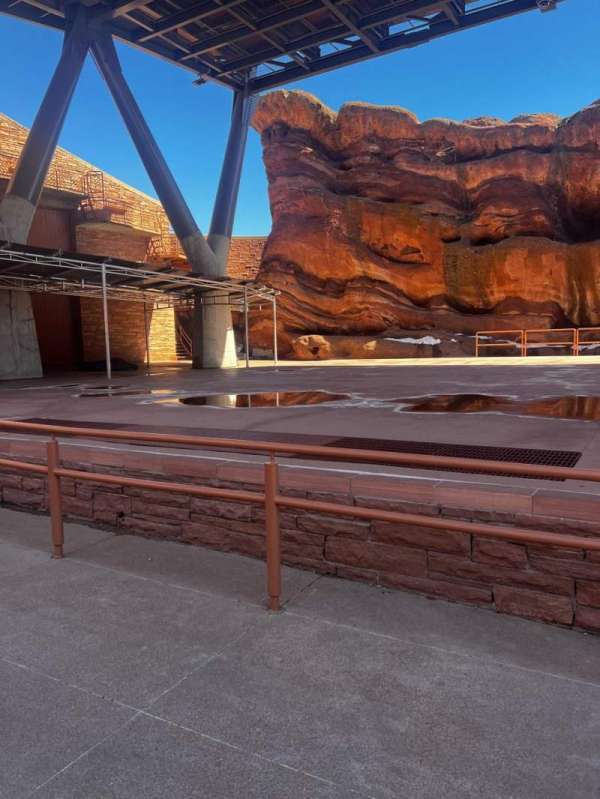 Red Rocks Amphitheatre, section: ADA, row: 1, seat: 27
