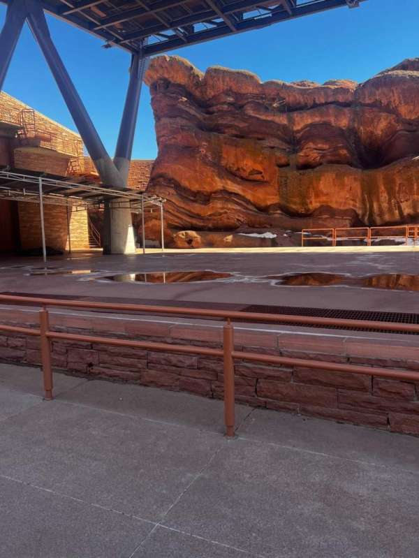 Red Rocks Amphitheatre, section: ADA, row: 1, seat: 28