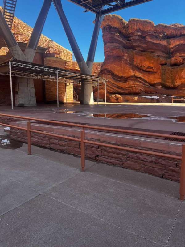 Red Rocks Amphitheatre, section: ADA, row: 1, seat: 29
