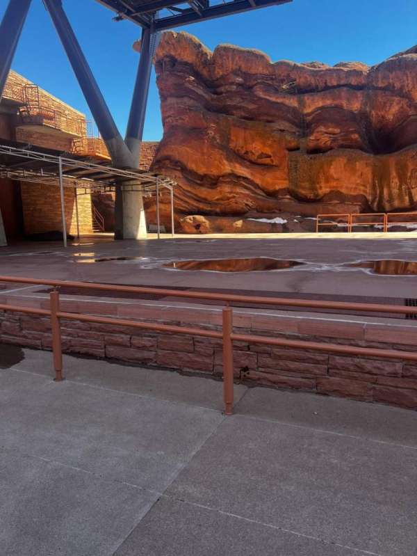 Red Rocks Amphitheatre, section: ADA, row: 1, seat: 31
