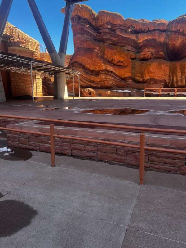 Red Rocks Amphitheatre, section: ADA, row: 1, seat: 32