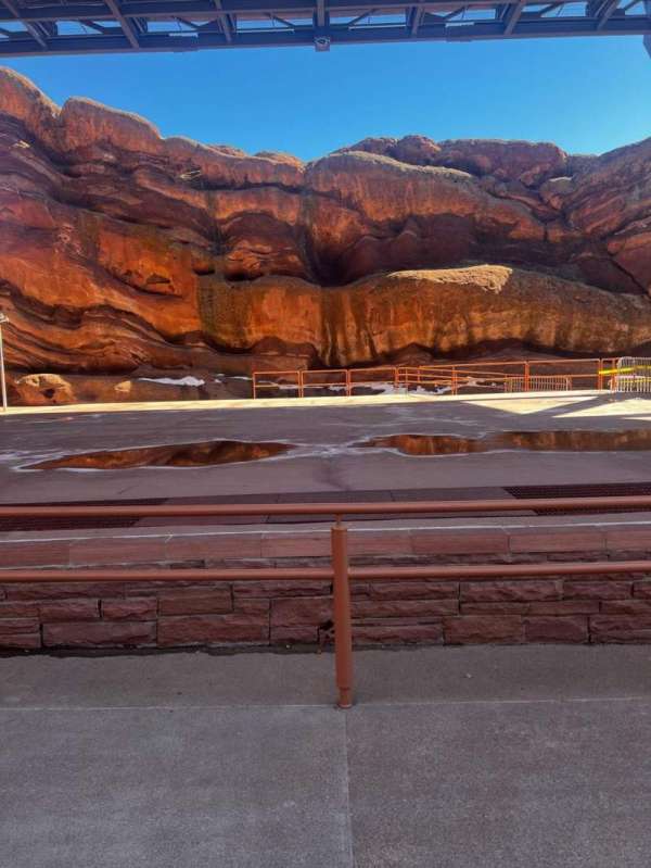 Red Rocks Amphitheatre, section: ADA, row: 1, seat: 33
