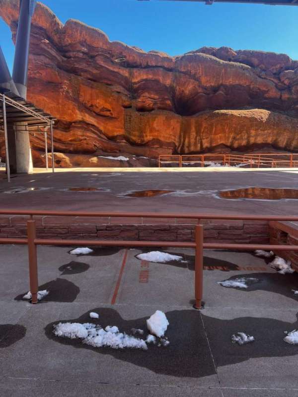 Red Rocks Amphitheatre, section: ADA, row: 1, seat: 41