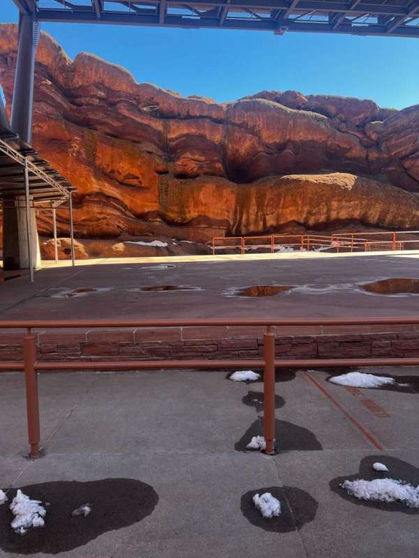 Red Rocks Amphitheatre, section: ADA, row: 1, seat: 44