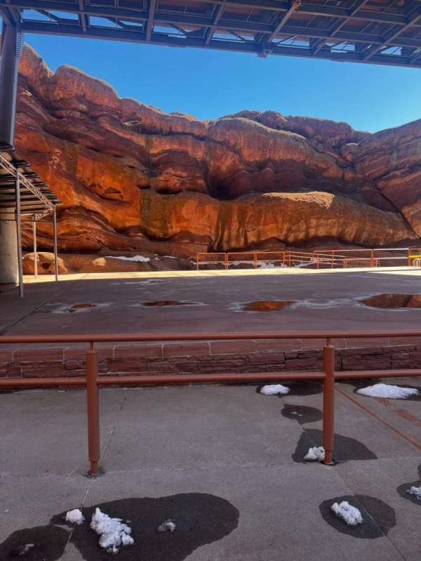 Red Rocks Amphitheatre, section: ADA, row: 1, seat: 45