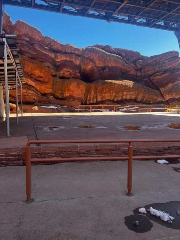 Red Rocks Amphitheatre, section: ADA, row: 1, seat: 48