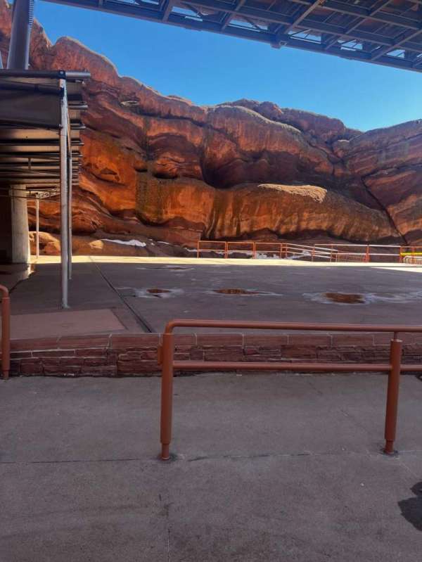 Red Rocks Amphitheatre, section: ADA, row: 1, seat: 49