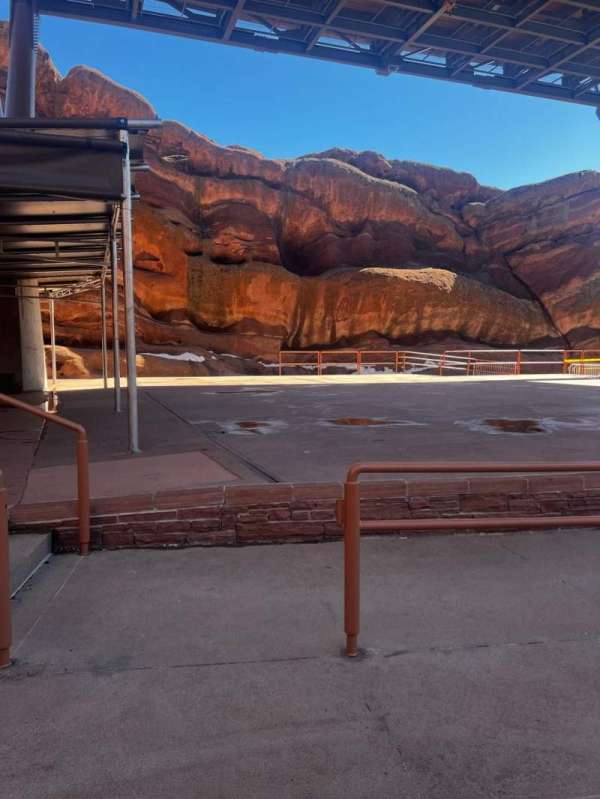 Red Rocks Amphitheatre, section: ADA, row: 1, seat: 50