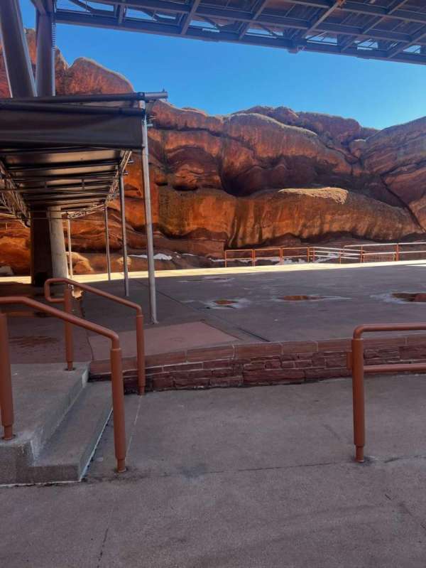 Red Rocks Amphitheatre, section: ADA, row: 1, seat: 51