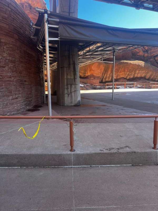 Red Rocks Amphitheatre, section: ADA, row: 1, seat: 61