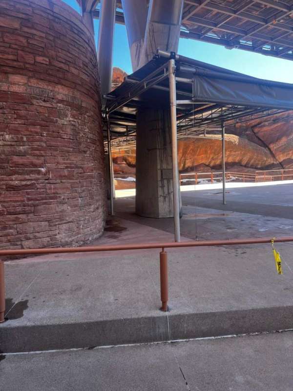 Red Rocks Amphitheatre, section: ADA, row: 1, seat: 66