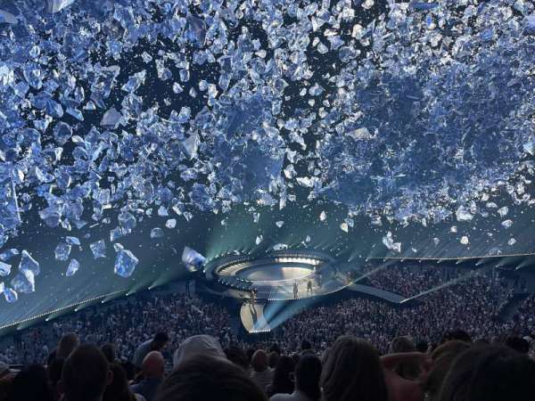 The Sphere, Vegas, section: 204, row: 15, seat: 5