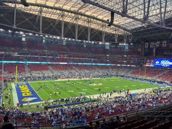 State Farm Stadium, section: 243, row: 10, seat: 4