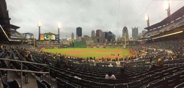 PNC Park, section: 120, row: S, seat: 9