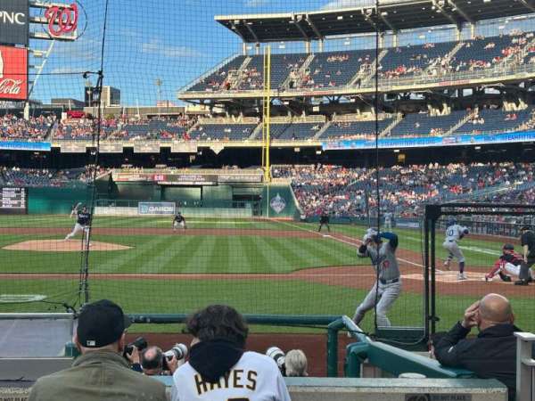 Nationals Park, section: 118, row: H, seat: 6,7