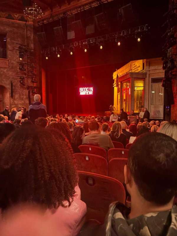 August Wilson Theatre, section: Orchestra R, row: P, seat: 14