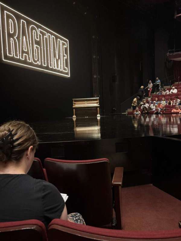 Vivian Beaumont Theater, section: Orchestra L, row: D, seat: 102