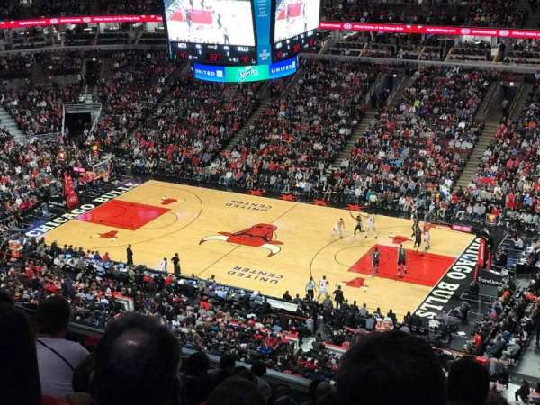 United Center, section: 332, row: 12, seat: 7