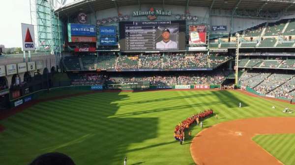 Daikin Park, section: 310, row: 2, seat: 7