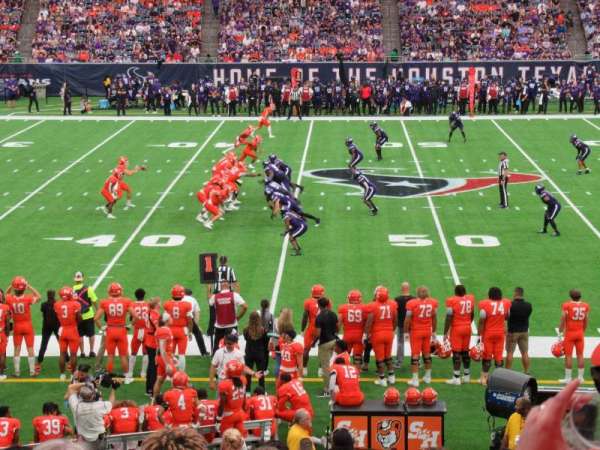 NRG Stadium, section: 107, row: Y, seat: 4