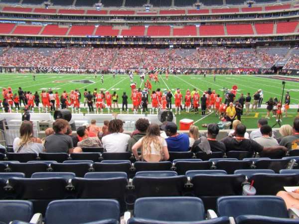 NRG Stadium, section: 125, row: J, seat: 11