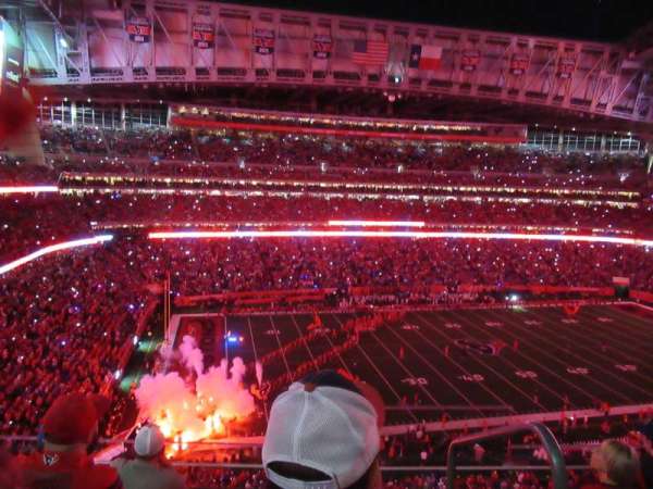 NRG Stadium, section: 512, row: K, seat: 1