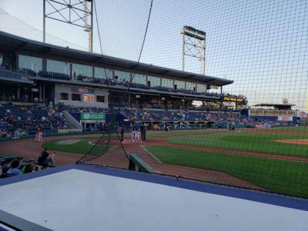 Dunkin' Park, section: 107, row: F, seat: 12