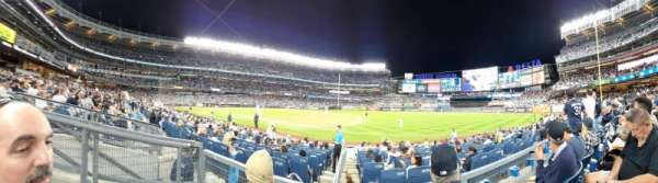 Yankee stadium, section: 113, row: 2, seat: 12 and 13