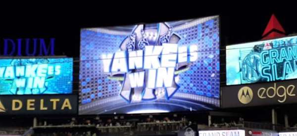Yankee stadium, section: 113, row: 2, seat: 12 and 13