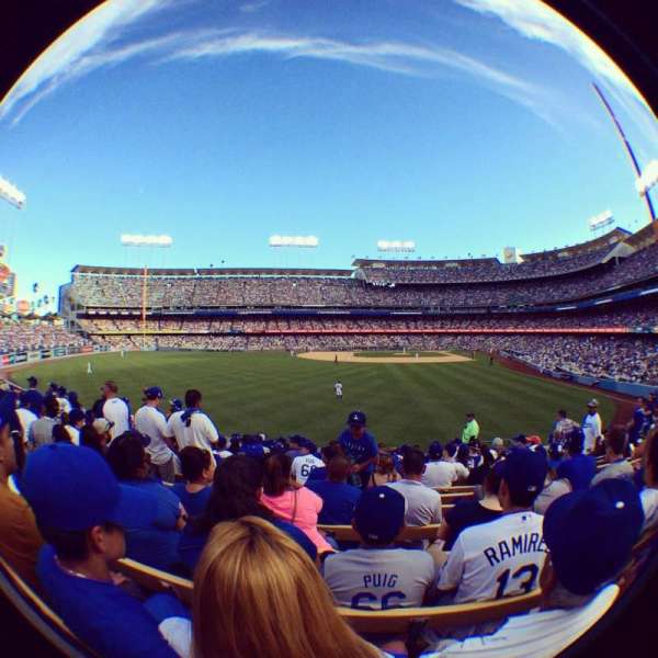 Dodger Stadium, section: 303PL, row: L, seat: 4