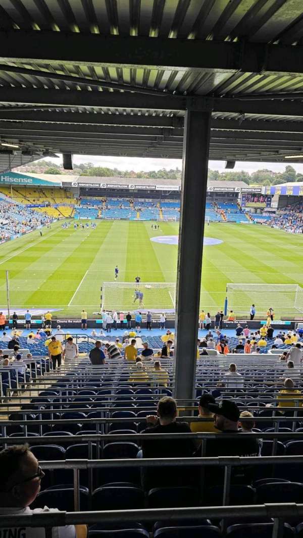 Elland Road, section: N10, row: Y, seat: 120