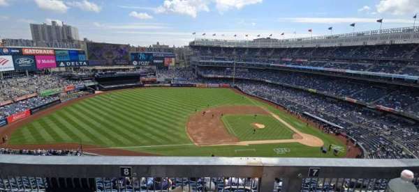 Yankee Stadium, section: 326, row: 8W, seat: 7, 8