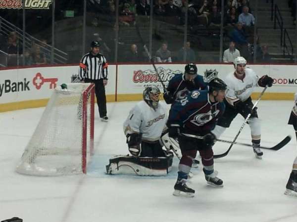 Ball Arena, section: 130, row: 4, seat: 9