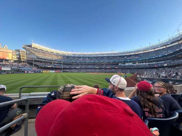 Yankee Stadium, section: 132, row: 3, seat: 17