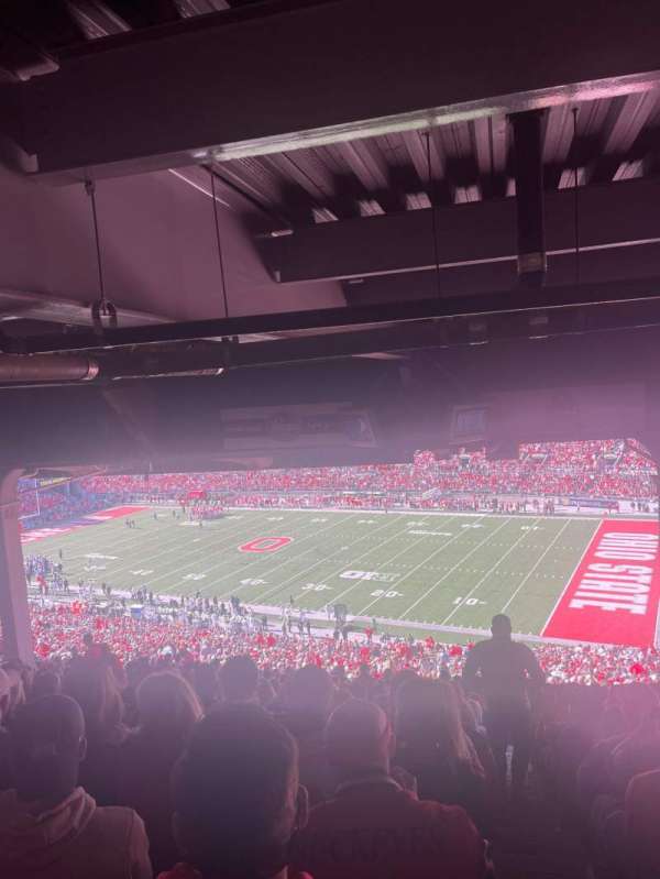Ohio Stadium, section: 14B, row: 18, seat: 1