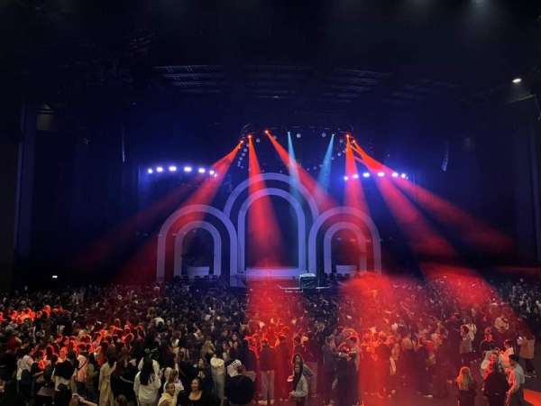 Grande Seine, section: P, row: P1, seat: 12