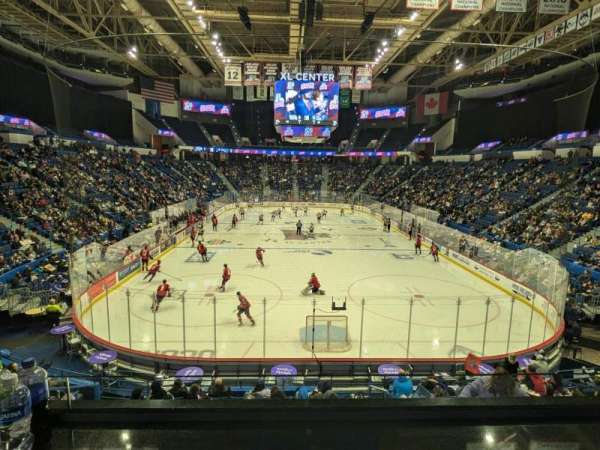 PeoplesBank Arena, section: 221, row: A, seat: 1