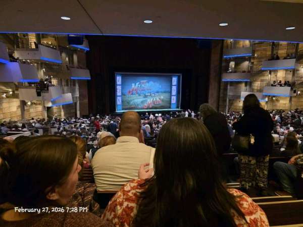 Temple Buell Theatre, section: Orchestra D, row: ww, seat: 2