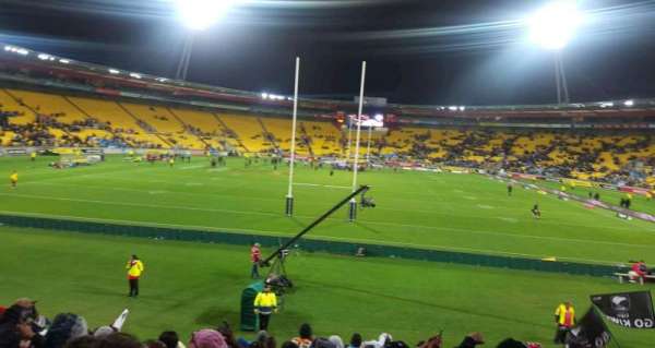 Sky Stadium, section: 19, row: A, seat: 9